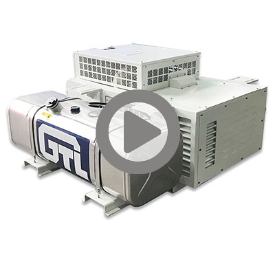 Bộ máy phát điện lạnh Diesel Underslung đáng tin cậy cho xe container lạnh